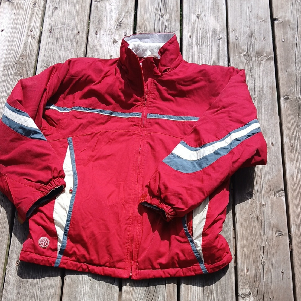 Powder Room Jacket with Stripes